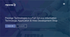 Desktop Screenshot of prestigetech.com